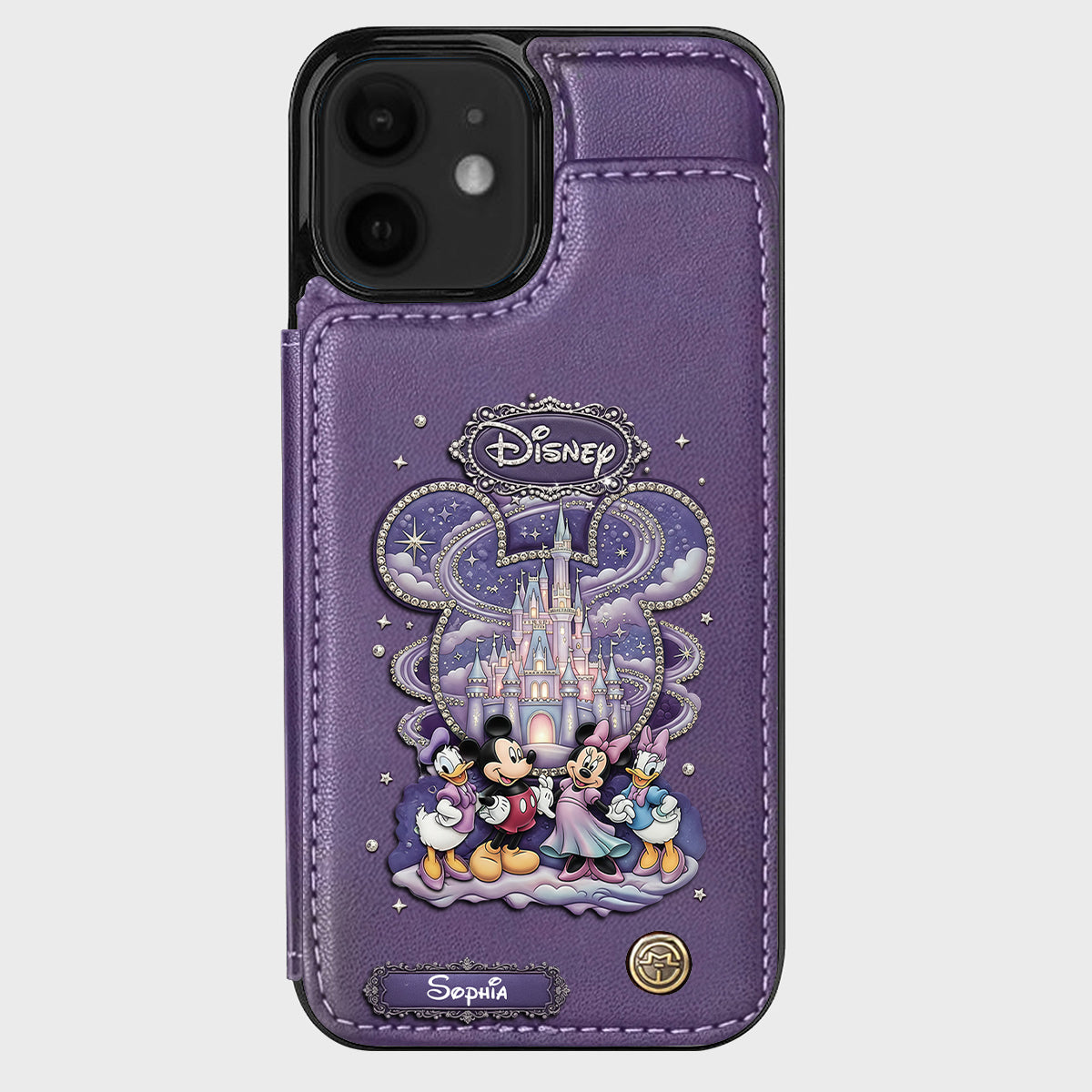 Magical World - Personalized Mouse Wallet Phone Case
