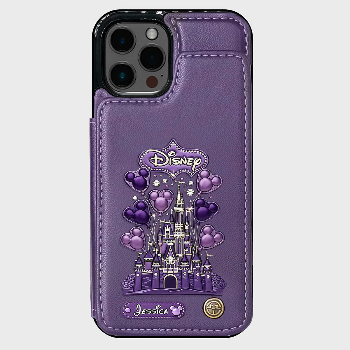 Magical World - Personalized Mouse Wallet Phone Case