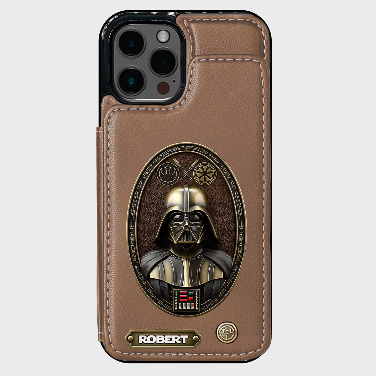 The Force - Personalized The Force Wallet Phone Case