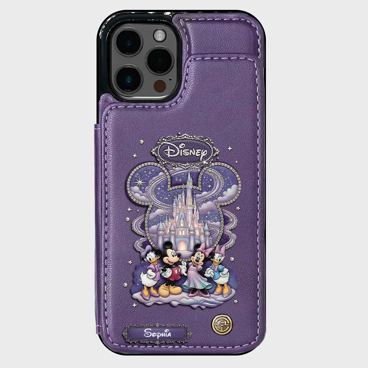 Magical World - Personalized Mouse Wallet Phone Case