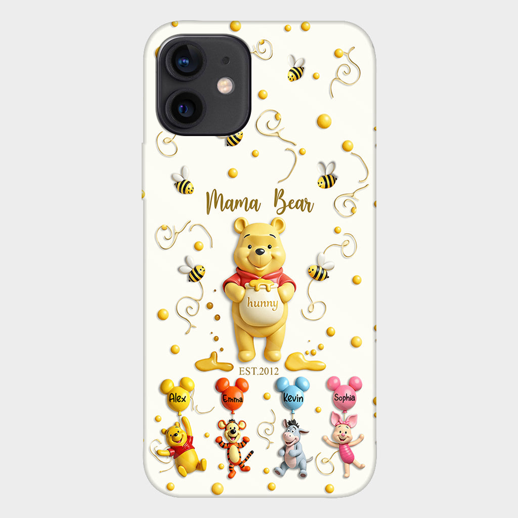 Mama Bear - Personalized Mouse Full Print Phone Case