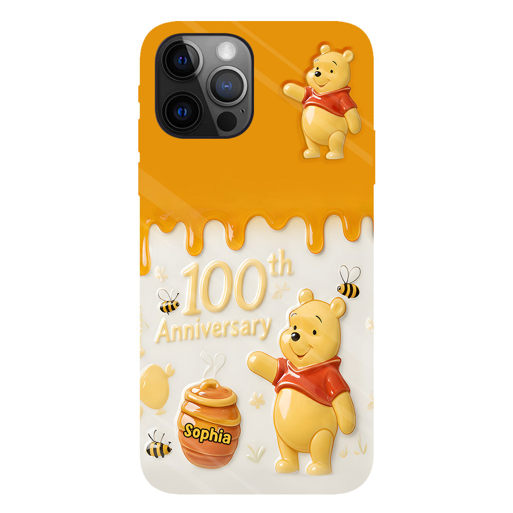 Honey Bear 100th Anniversary - Personalized Bear Full Print Phone Case