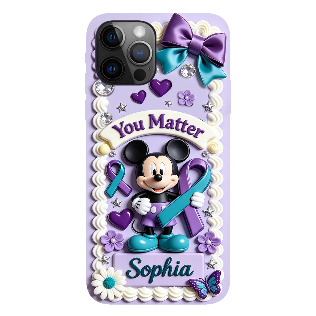 Suicide Prevention - Personalized Suicide Prevention Full Print Phone Case