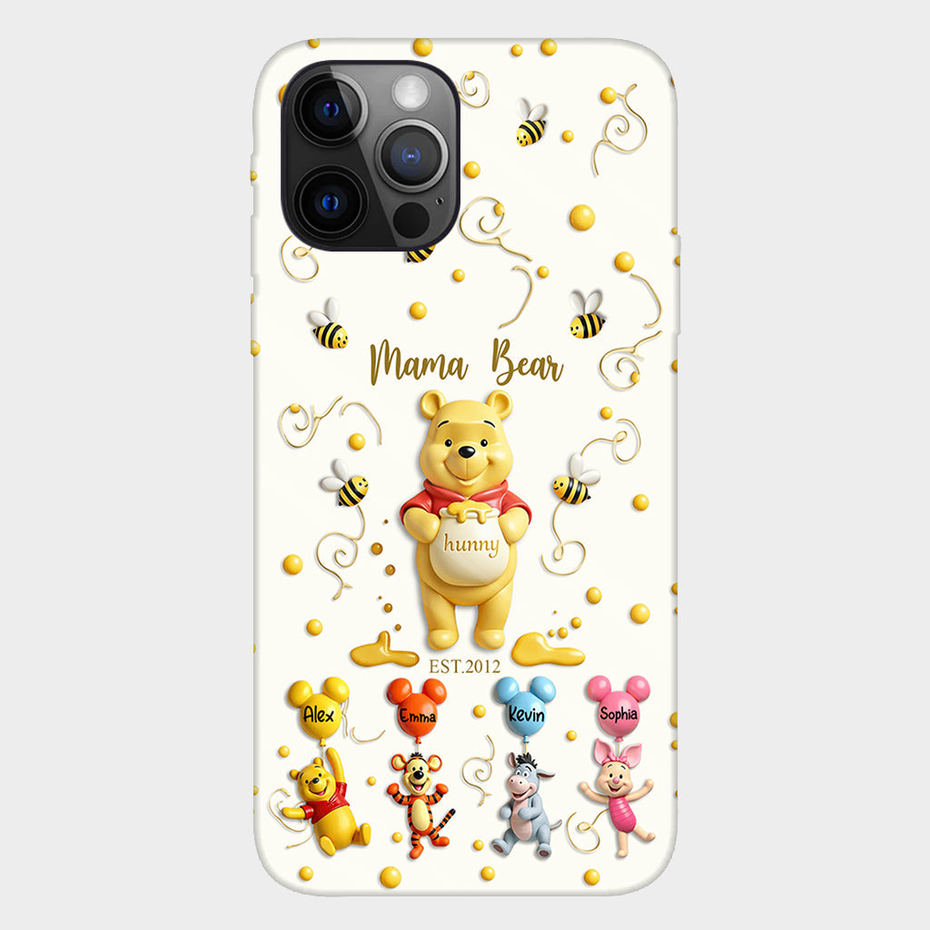 Mama Bear - Personalized Mouse Full Print Phone Case