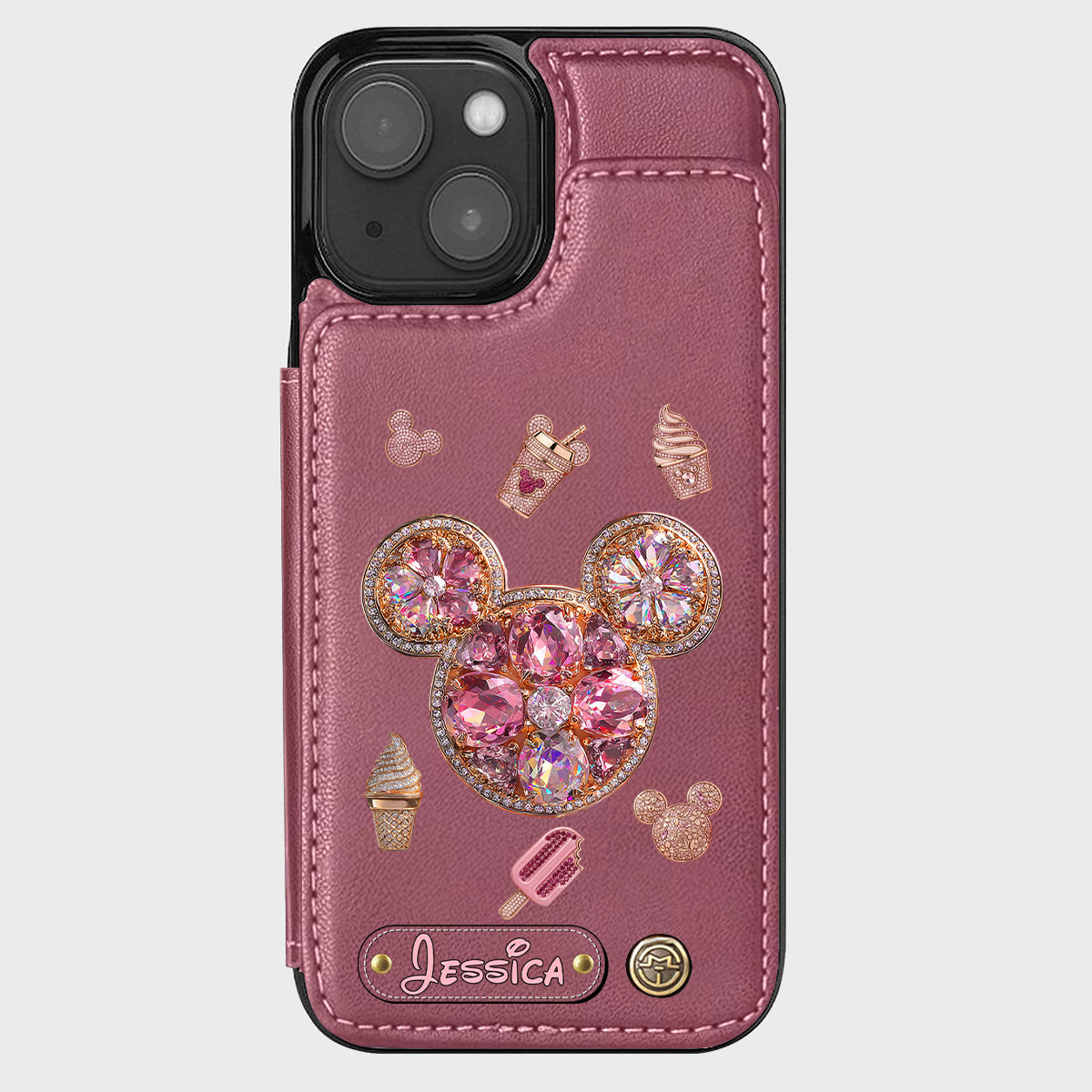 Magical Moments - Personalized Mouse Wallet Phone Case