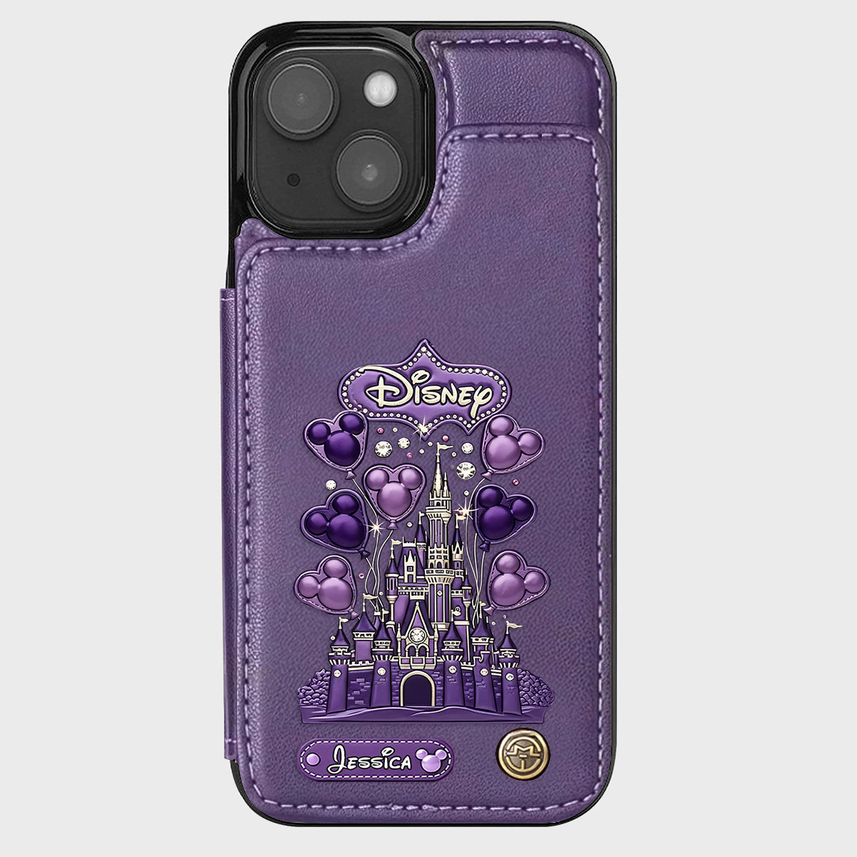 Magical World - Personalized Mouse Wallet Phone Case