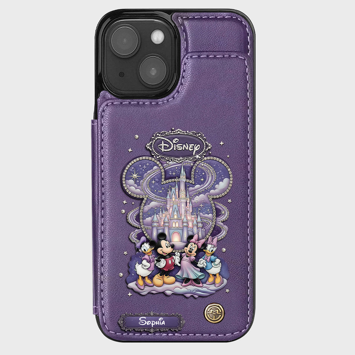 Magical World - Personalized Mouse Wallet Phone Case