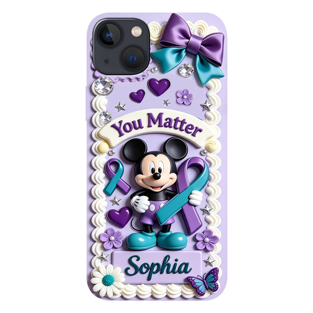 Suicide Prevention - Personalized Suicide Prevention Full Print Phone Case