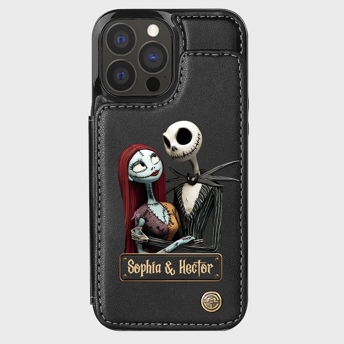 Nightmare Couple - Personalized Nightmare Wallet Phone Case