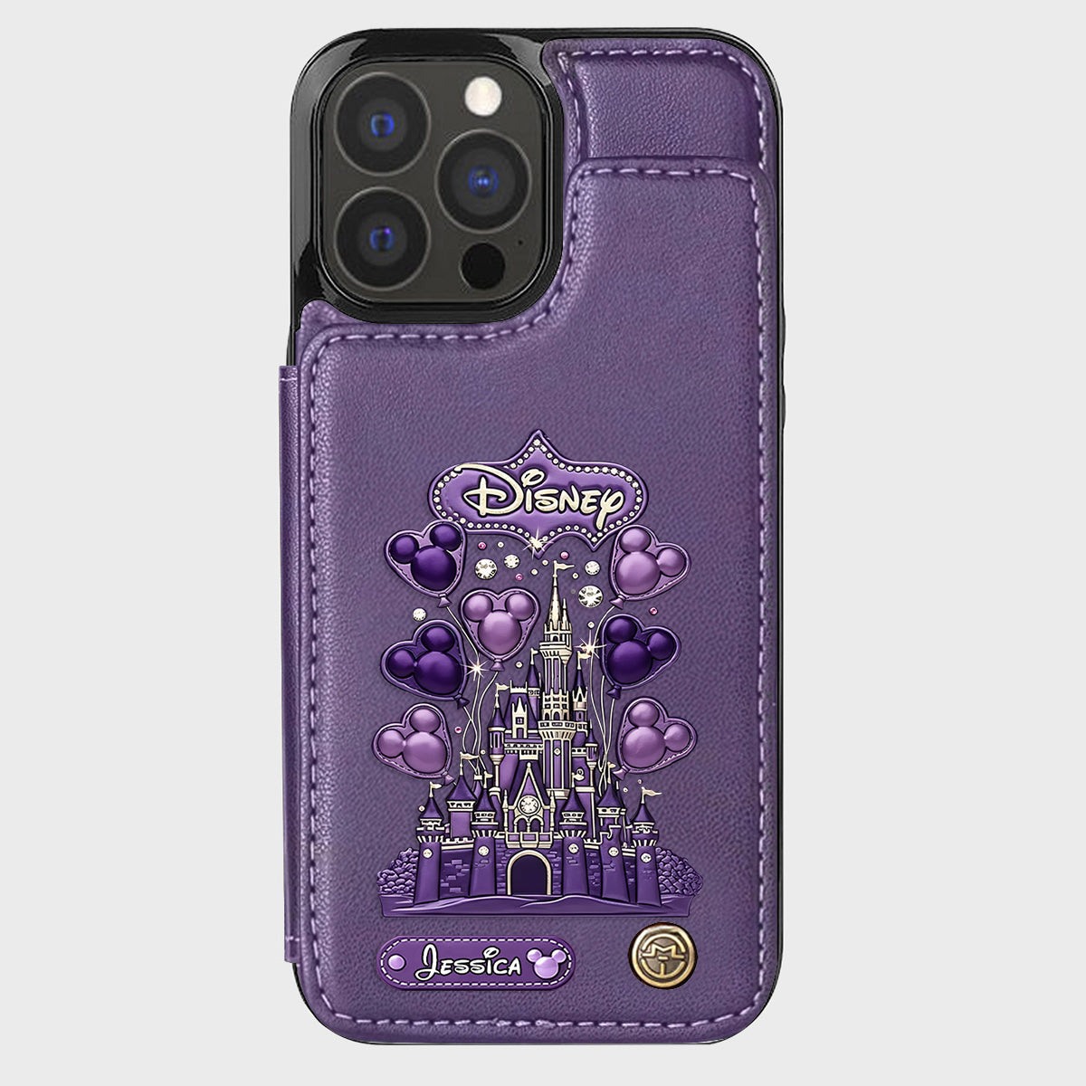 Magical World - Personalized Mouse Wallet Phone Case