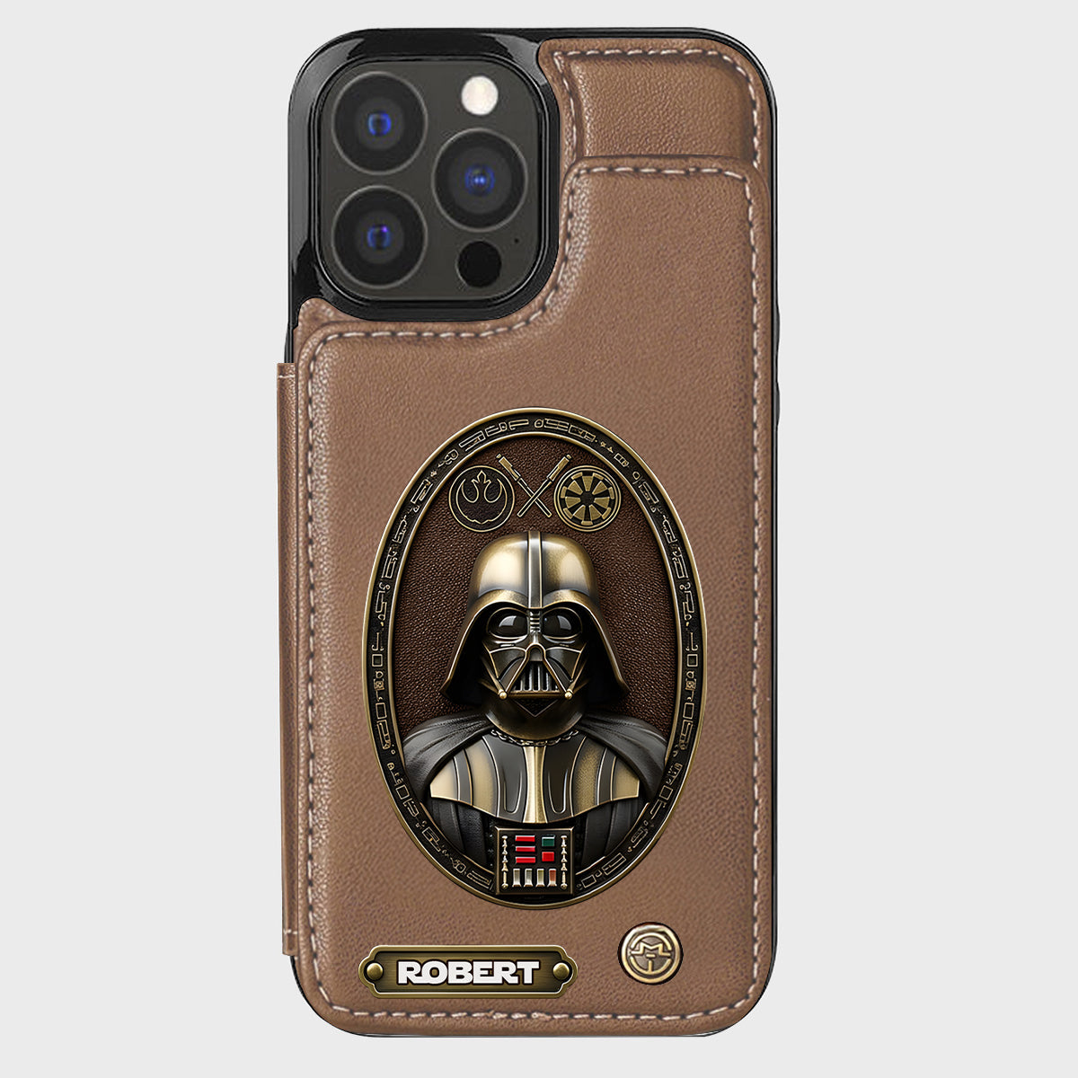 The Force - Personalized The Force Wallet Phone Case
