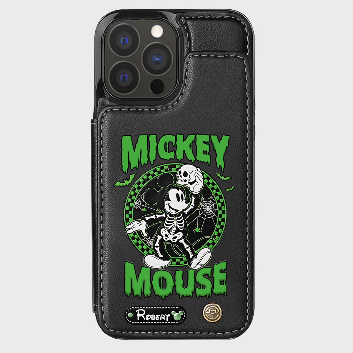 No So Scary Party - Personalized Mouse Wallet Phone Case