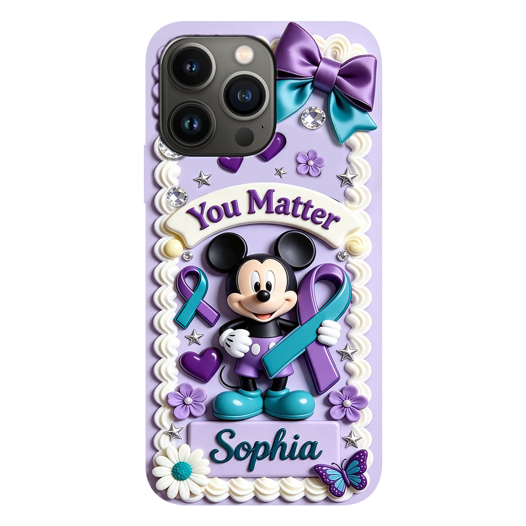 Suicide Prevention - Personalized Suicide Prevention Full Print Phone Case