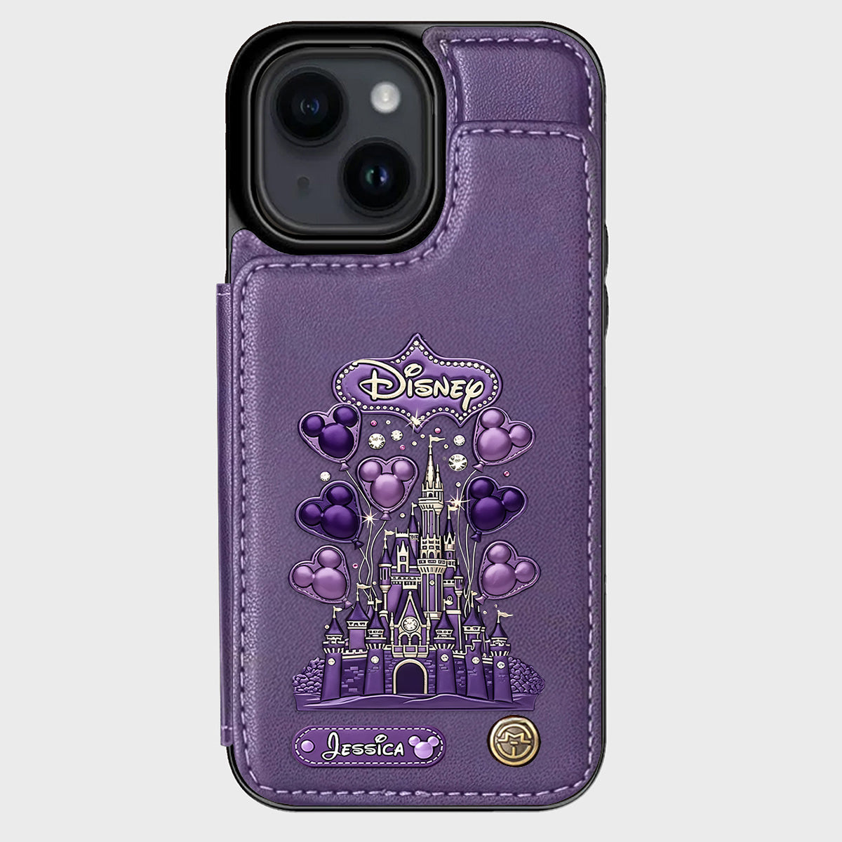 Magical World - Personalized Mouse Wallet Phone Case