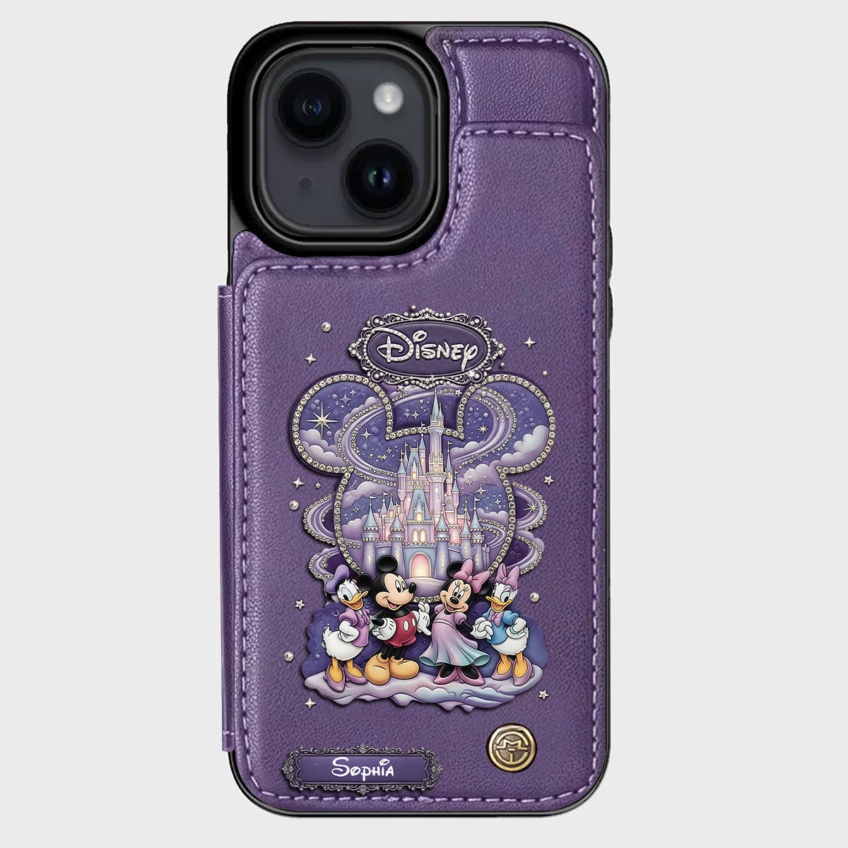 Magical World - Personalized Mouse Wallet Phone Case