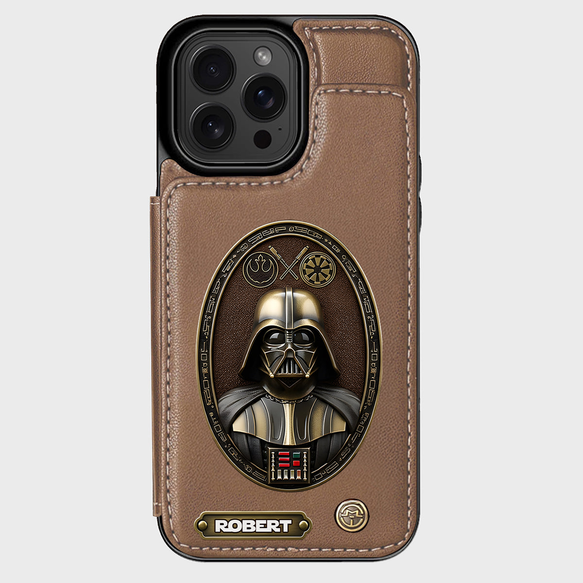 The Force - Personalized The Force Wallet Phone Case