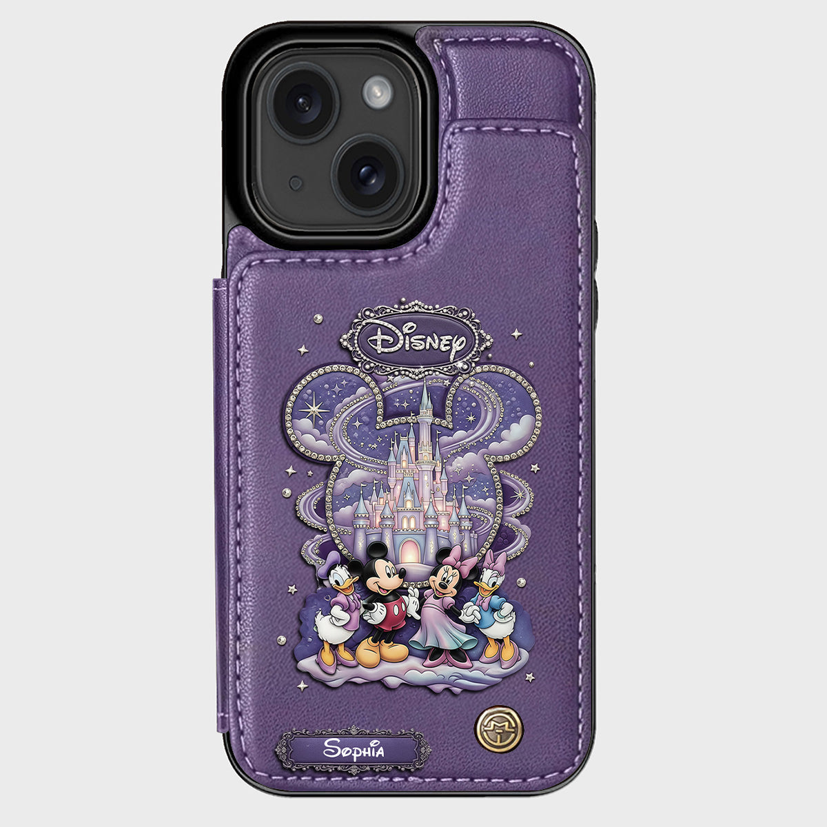 Magical World - Personalized Mouse Wallet Phone Case