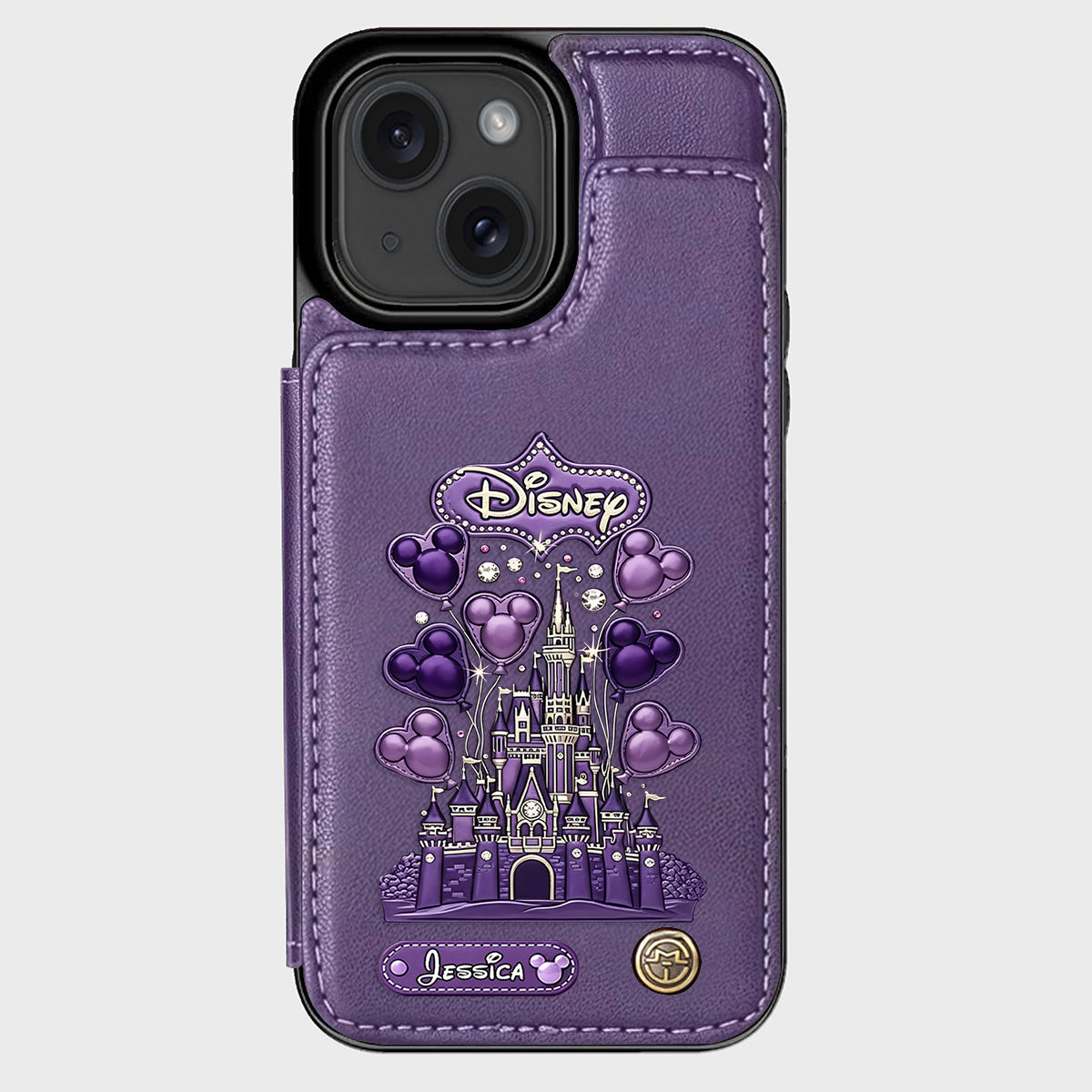 Magical World - Personalized Mouse Wallet Phone Case