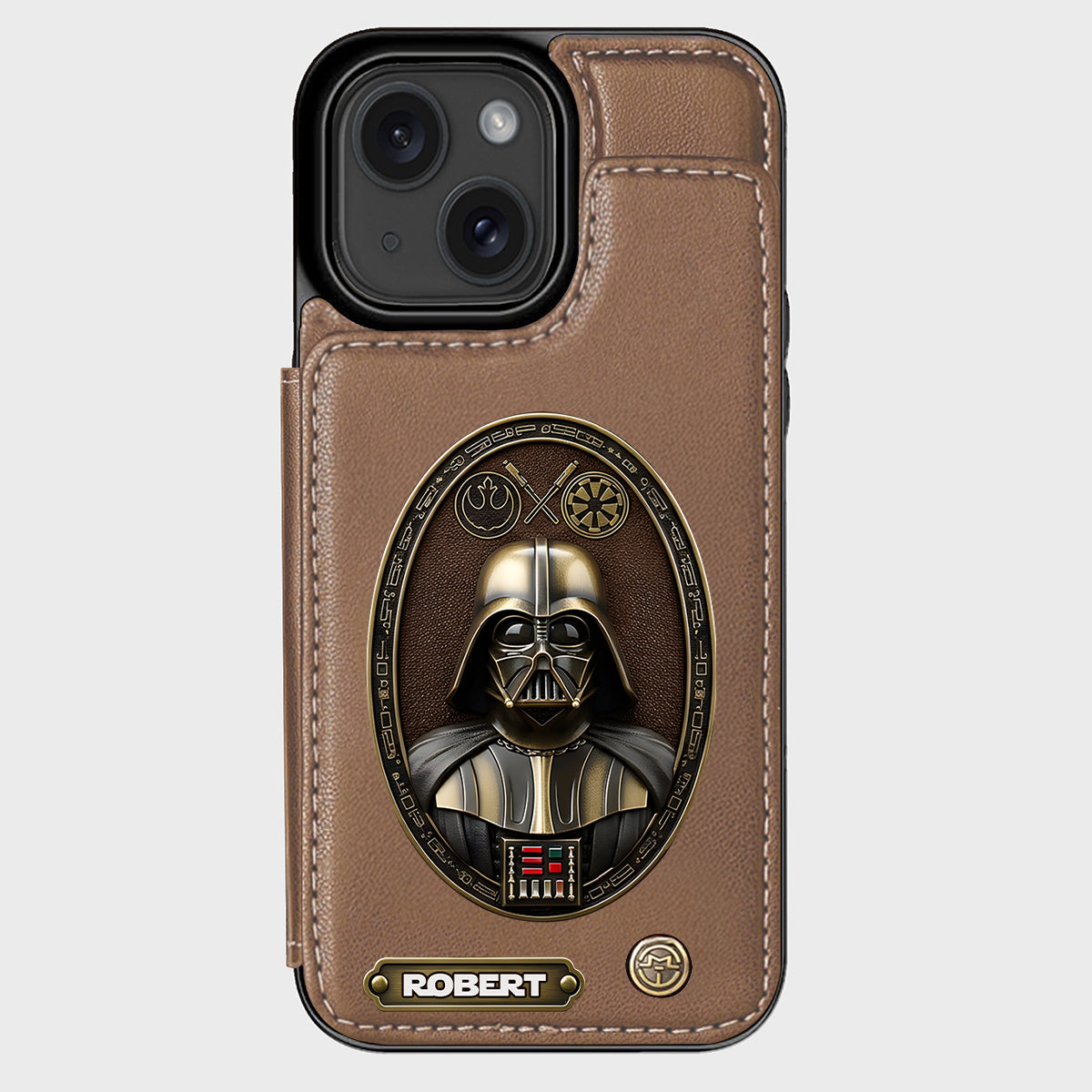 The Force - Personalized The Force Wallet Phone Case