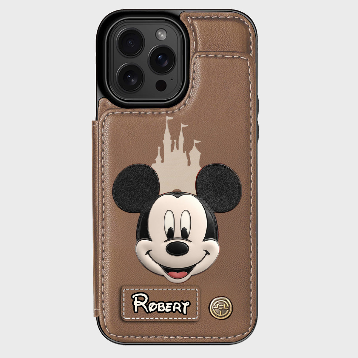 Dream Magic Custom Name - Personalized Mouse Wallet Phone Case