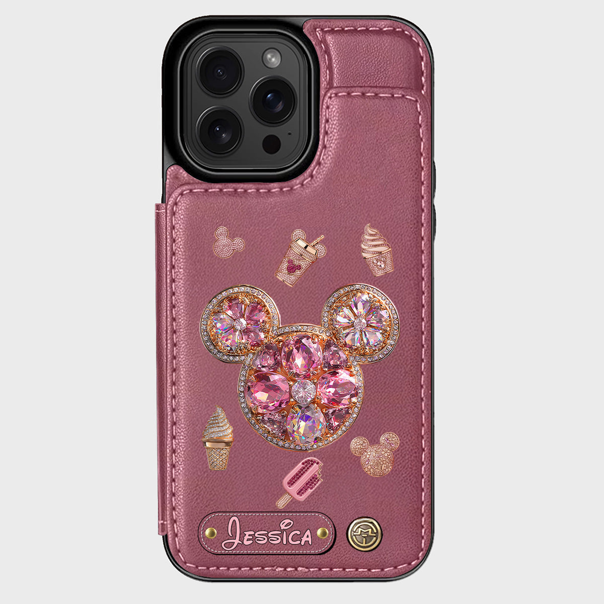 Magical Moments - Personalized Mouse Wallet Phone Case