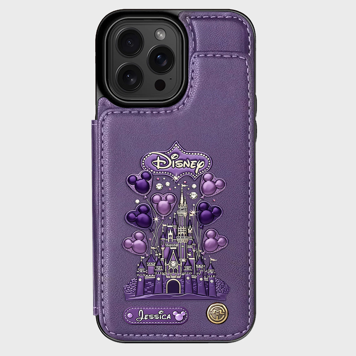 Magical World - Personalized Mouse Wallet Phone Case