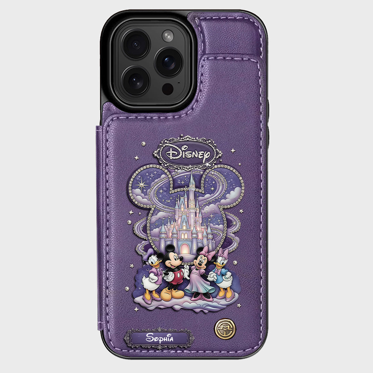 Magical World - Personalized Mouse Wallet Phone Case
