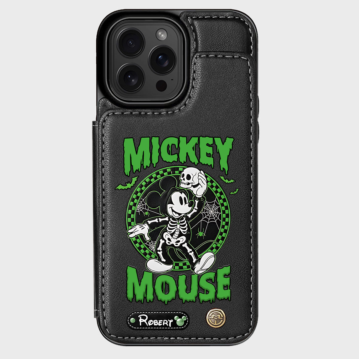 No So Scary Party - Personalized Mouse Wallet Phone Case
