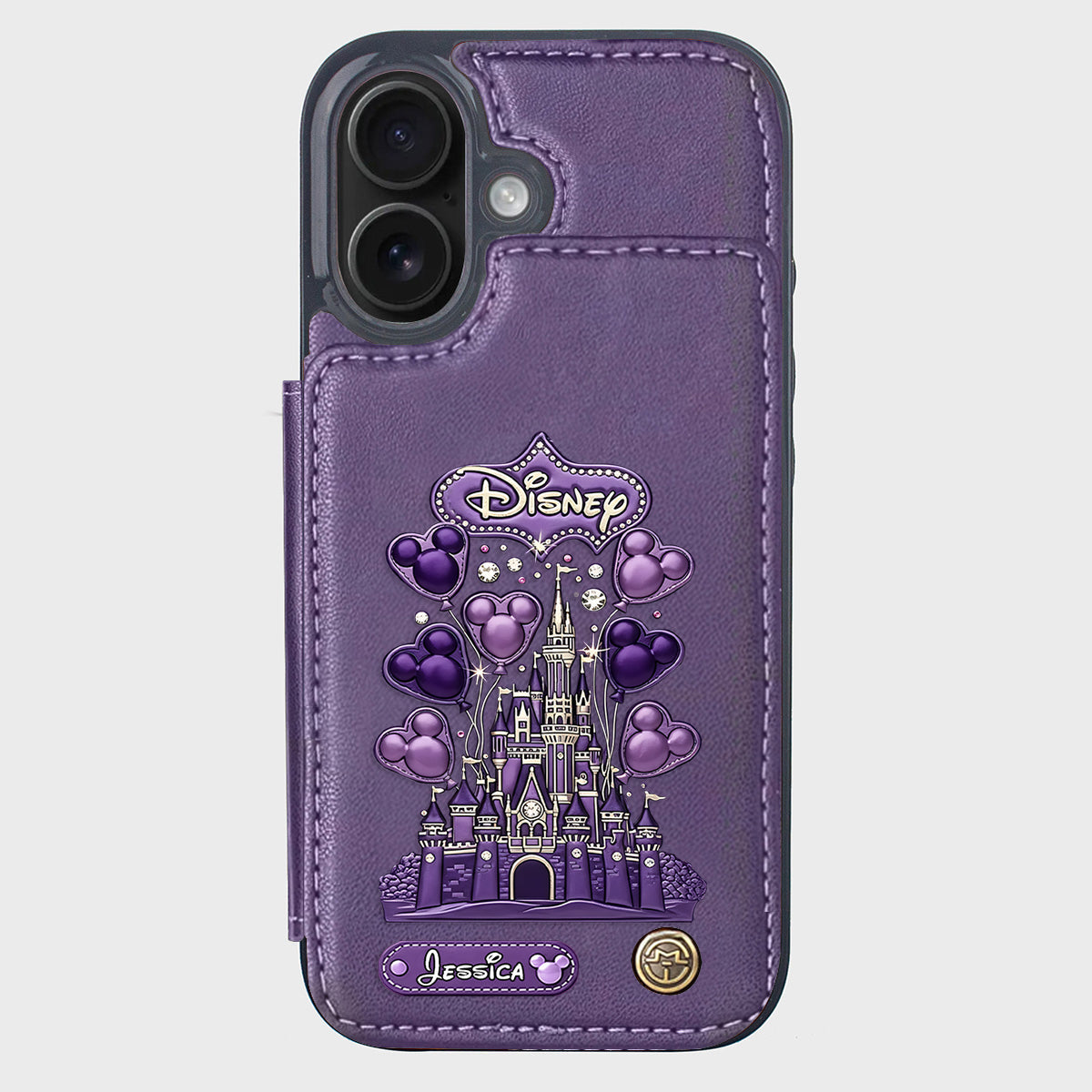 Magical World - Personalized Mouse Wallet Phone Case