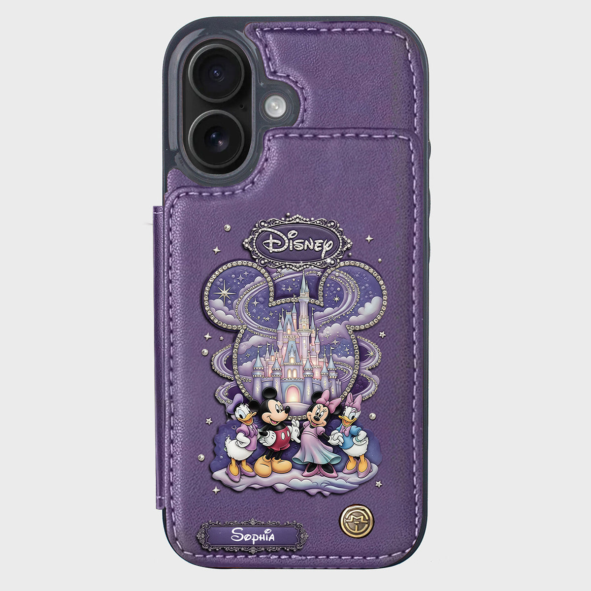 Magical World - Personalized Mouse Wallet Phone Case