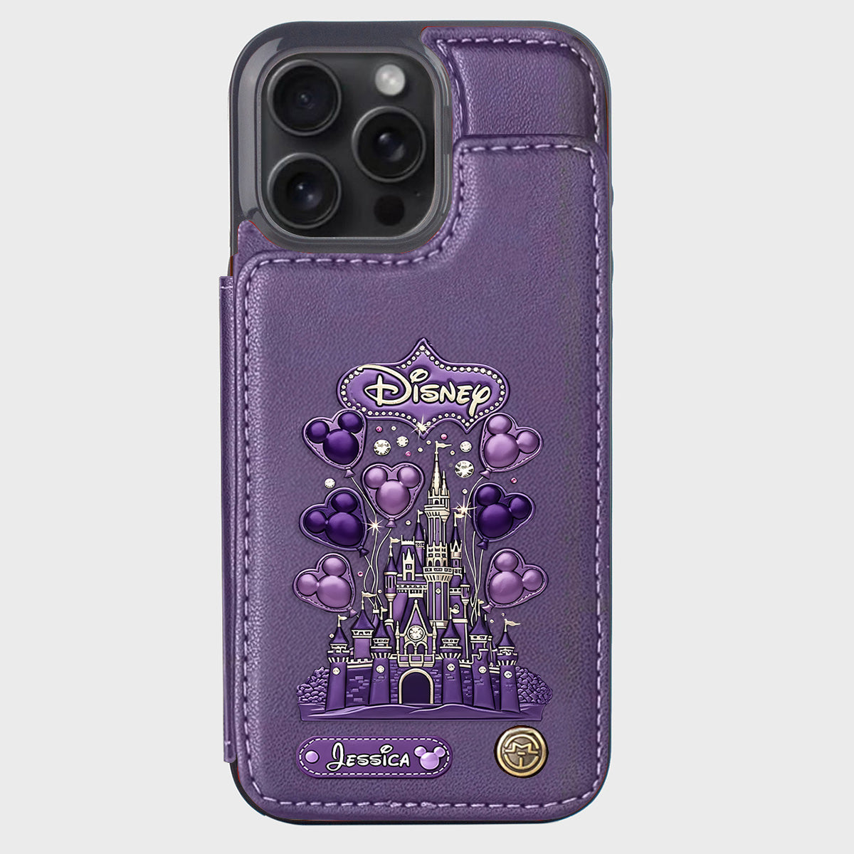 Magical World - Personalized Mouse Wallet Phone Case