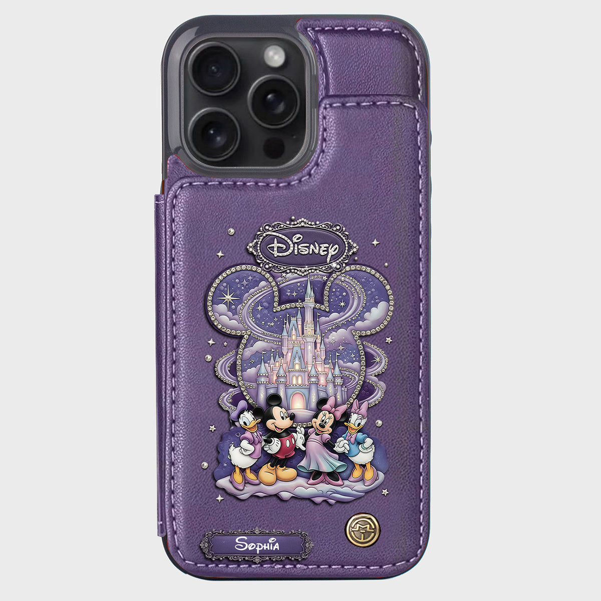 Magical World - Personalized Mouse Wallet Phone Case