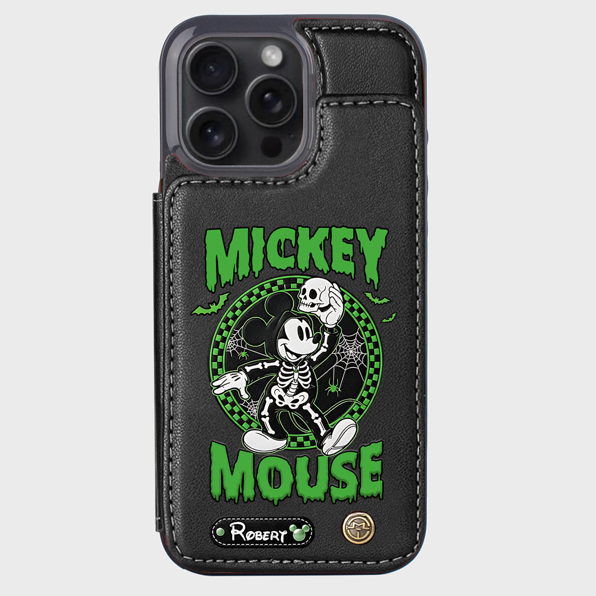 No So Scary Party - Personalized Mouse Wallet Phone Case