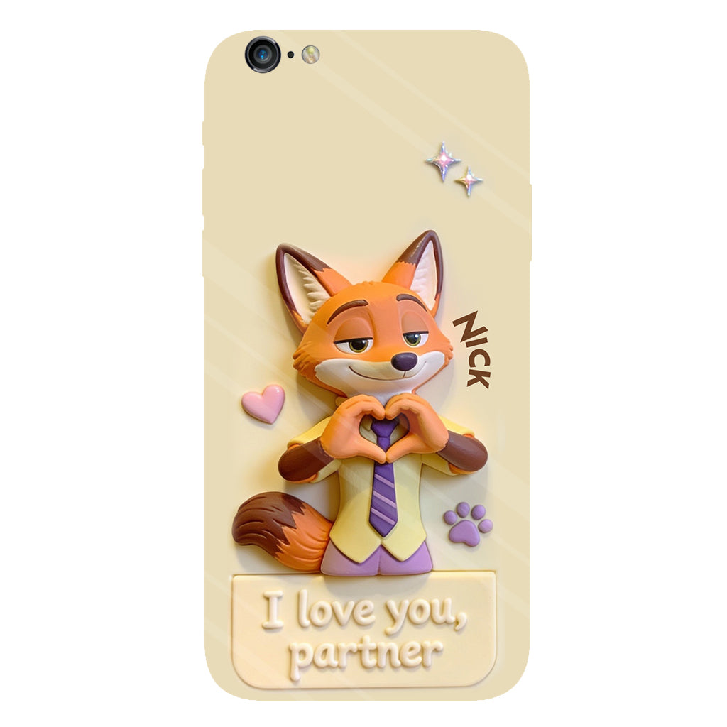 I Love You - Personalized Couple Full Print Phone Case