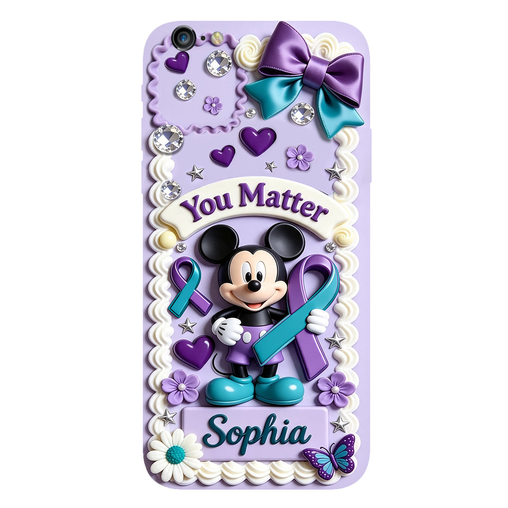Suicide Prevention - Personalized Suicide Prevention Full Print Phone Case