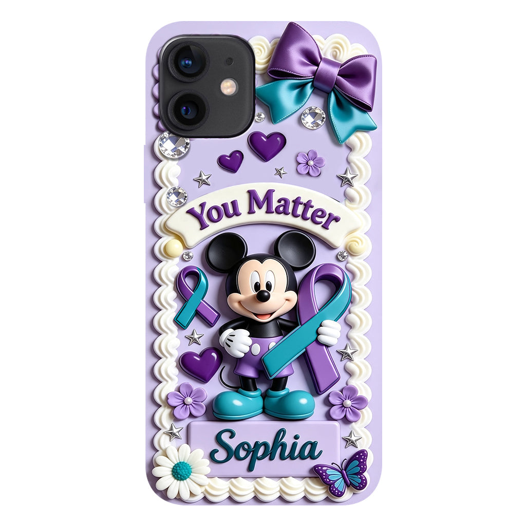 Suicide Prevention - Personalized Suicide Prevention Full Print Phone Case