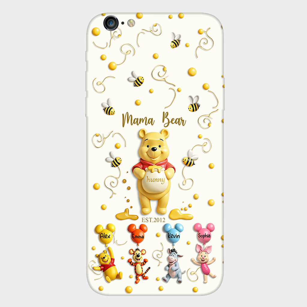 Mama Bear - Personalized Mouse Full Print Phone Case