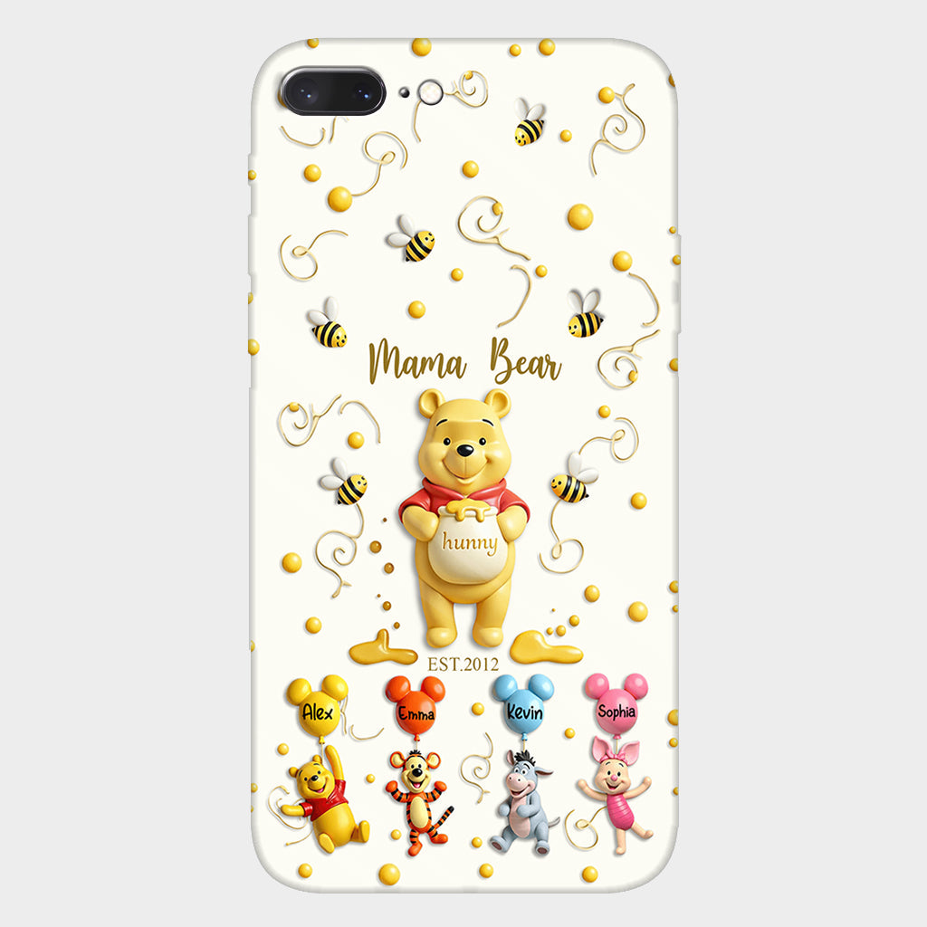Mama Bear - Personalized Mouse Full Print Phone Case