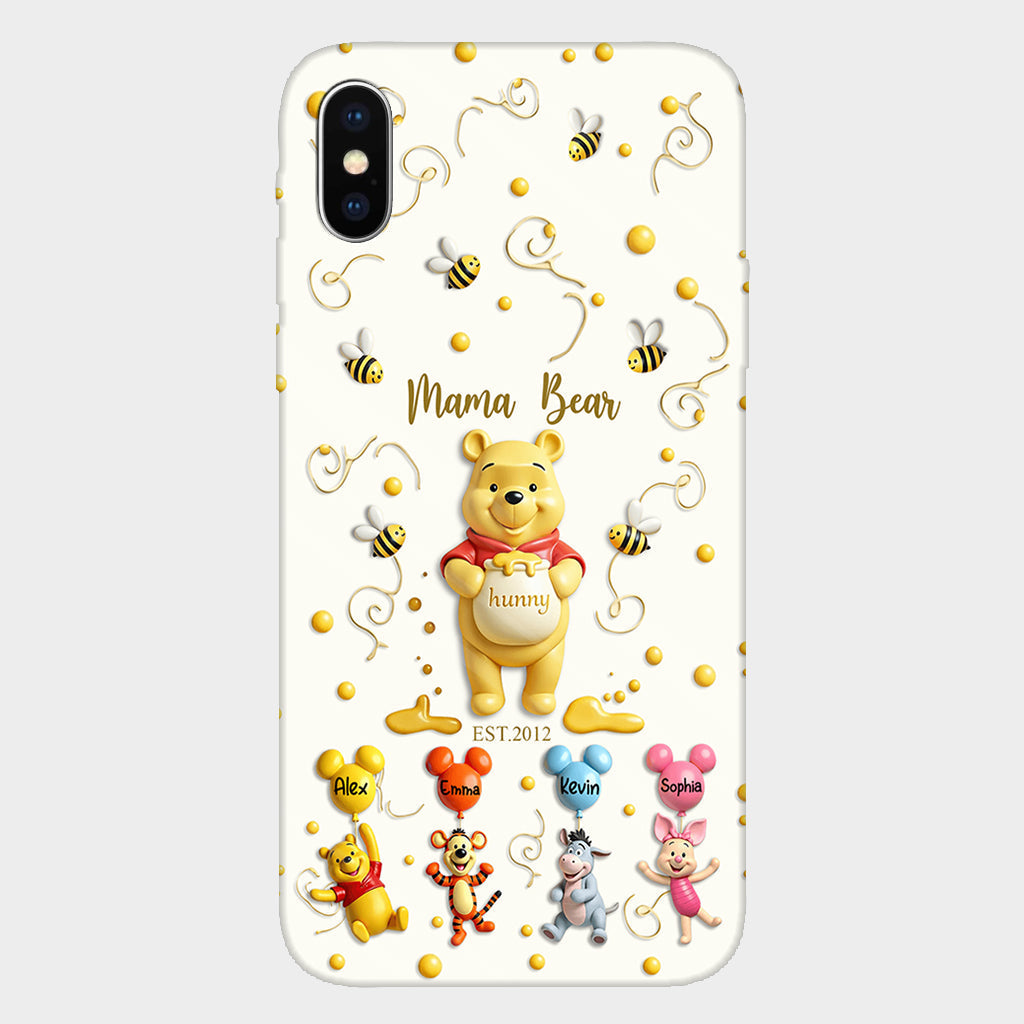 Mama Bear - Personalized Mouse Full Print Phone Case