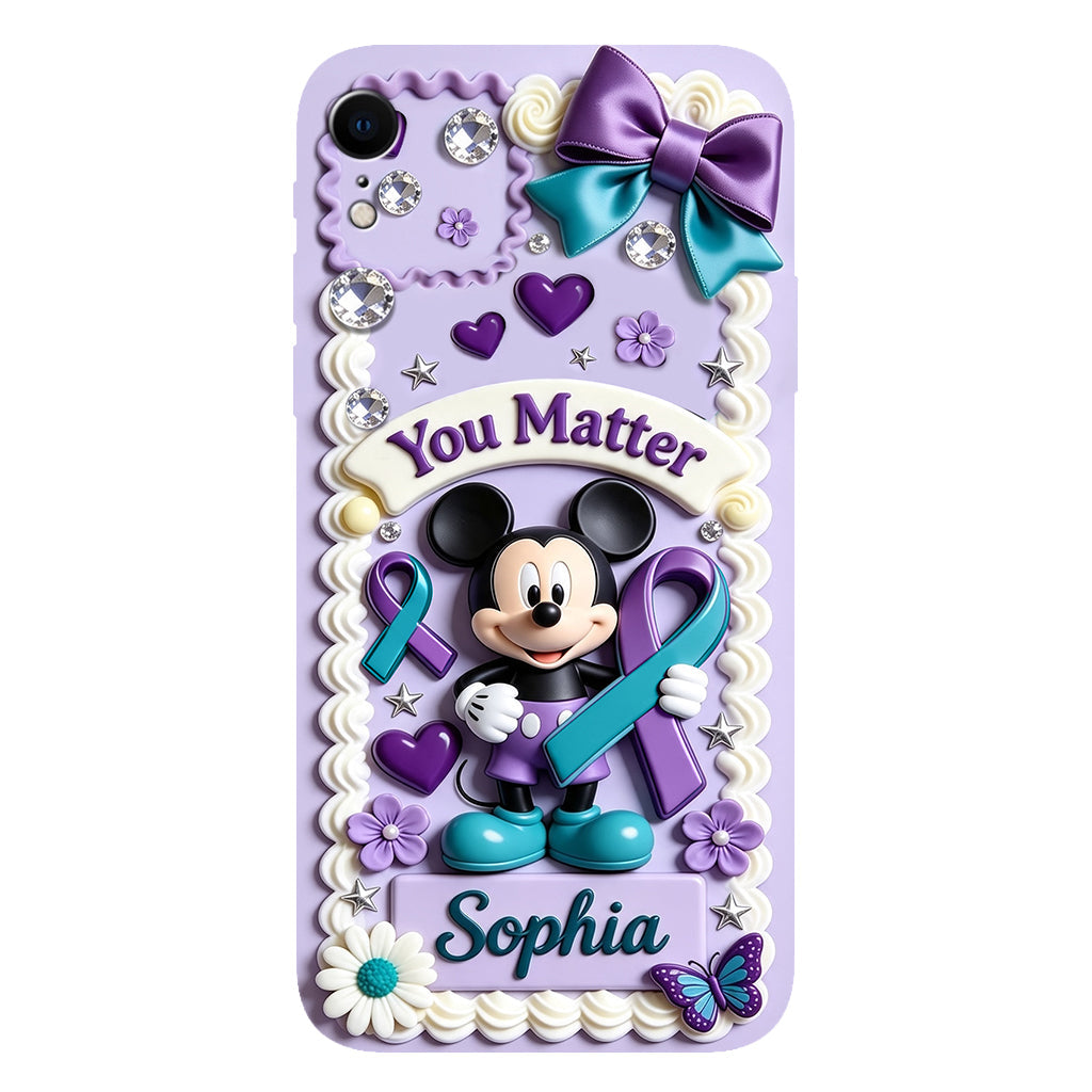 Suicide Prevention - Personalized Suicide Prevention Full Print Phone Case