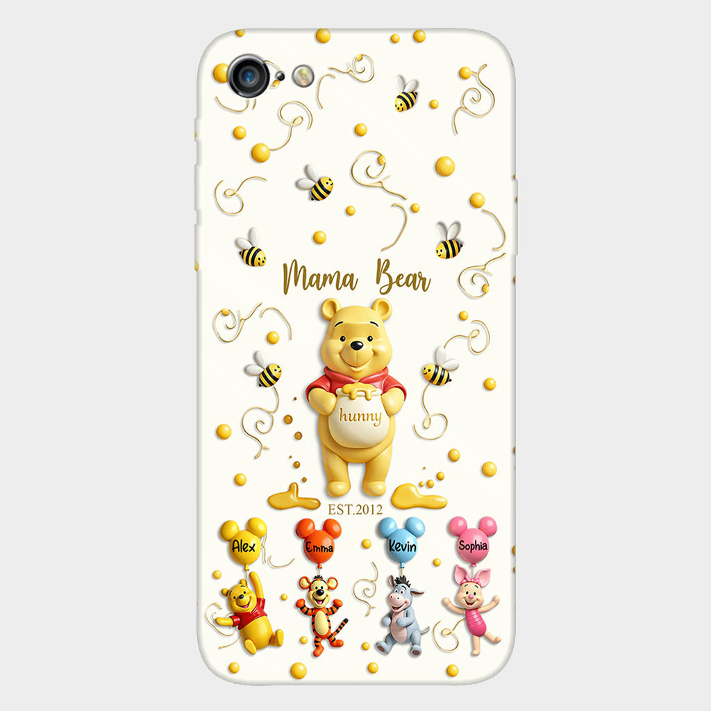 Mama Bear - Personalized Mouse Full Print Phone Case