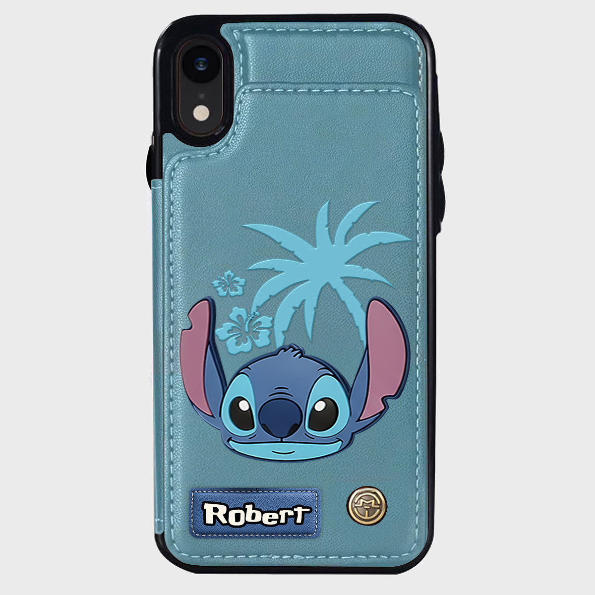 Ohana Alien Custom Name - Personalized Ohana Wallet Phone Case