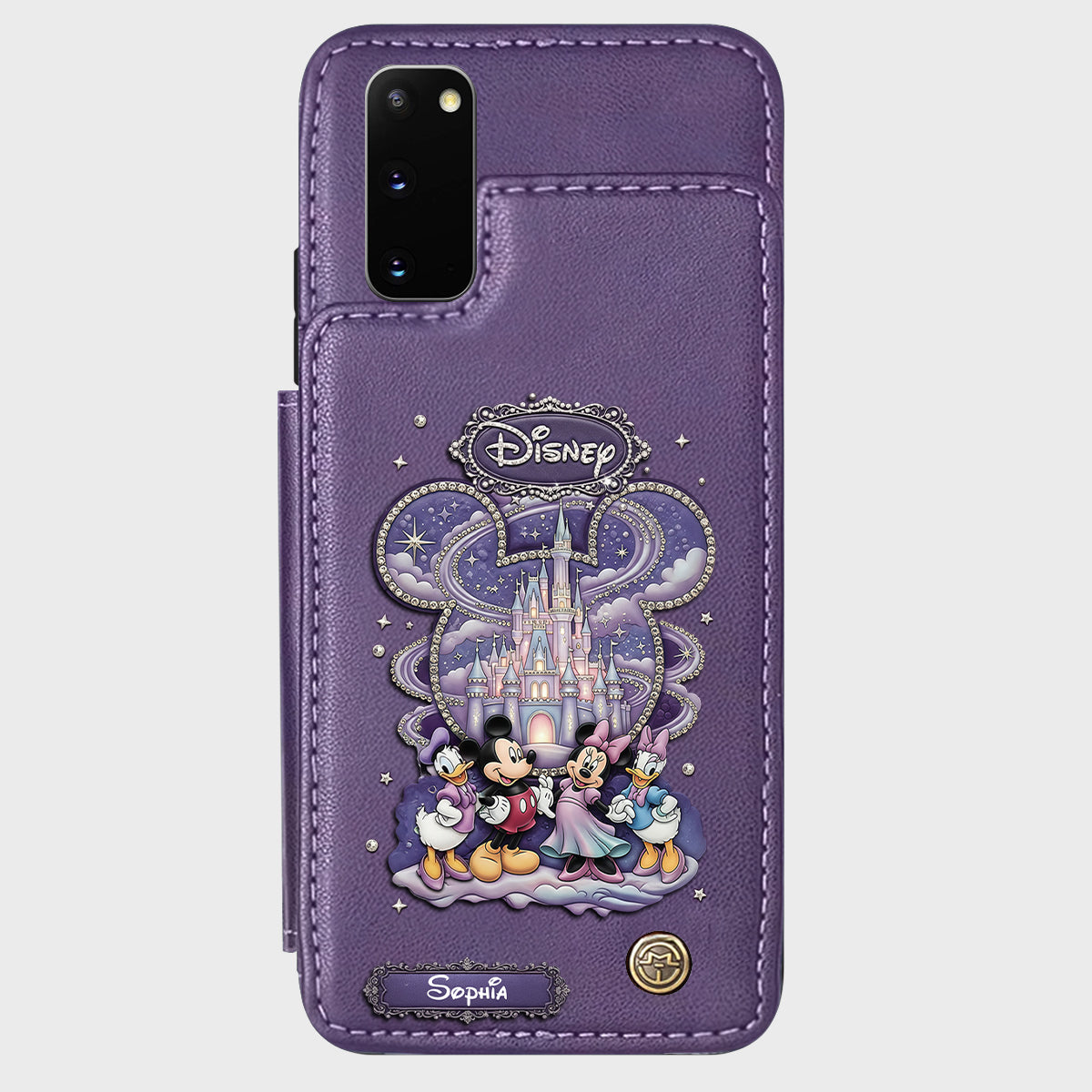 Magical World - Personalized Mouse Wallet Phone Case