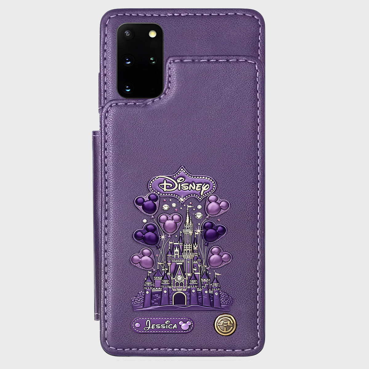 Magical World - Personalized Mouse Wallet Phone Case