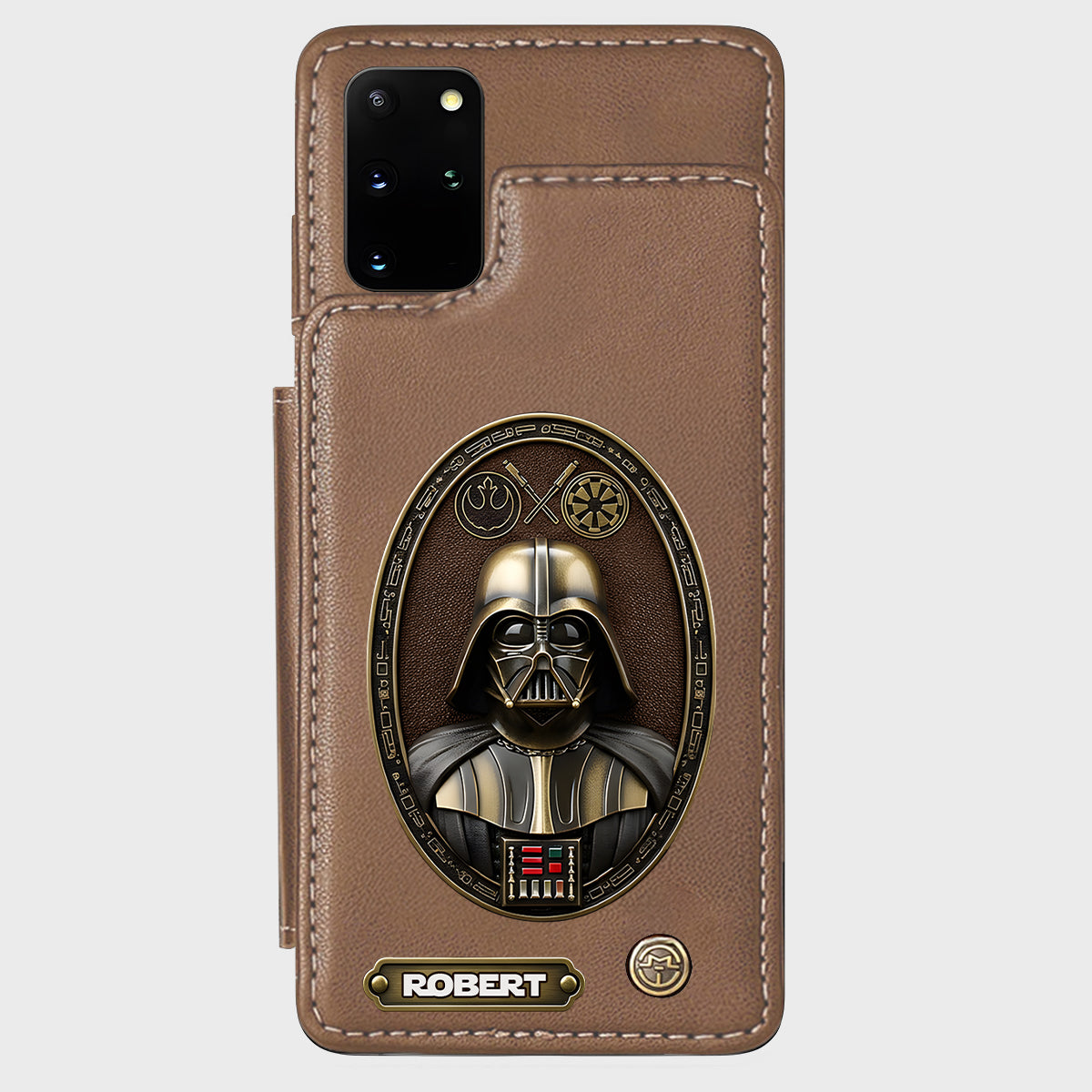 The Force - Personalized The Force Wallet Phone Case
