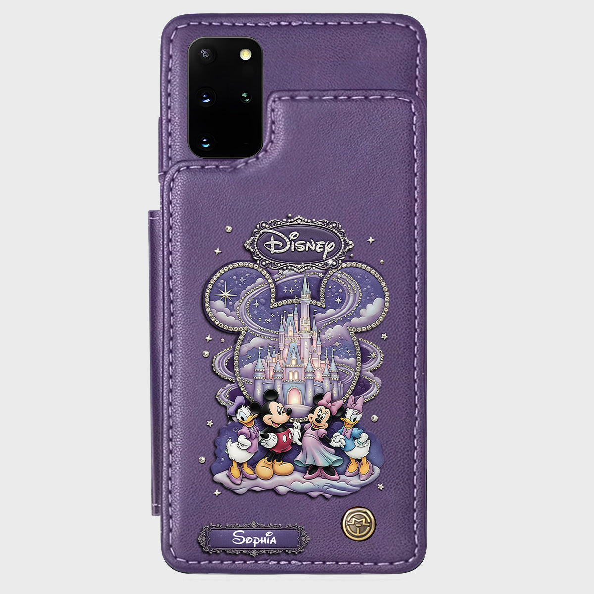 Magical World - Personalized Mouse Wallet Phone Case
