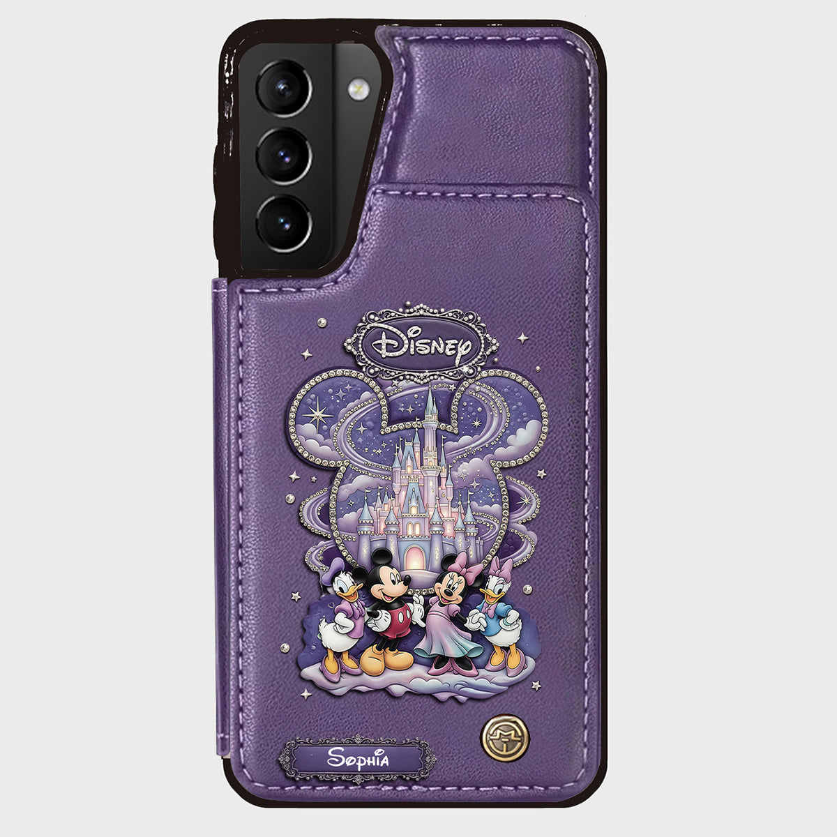 Magical World - Personalized Mouse Wallet Phone Case