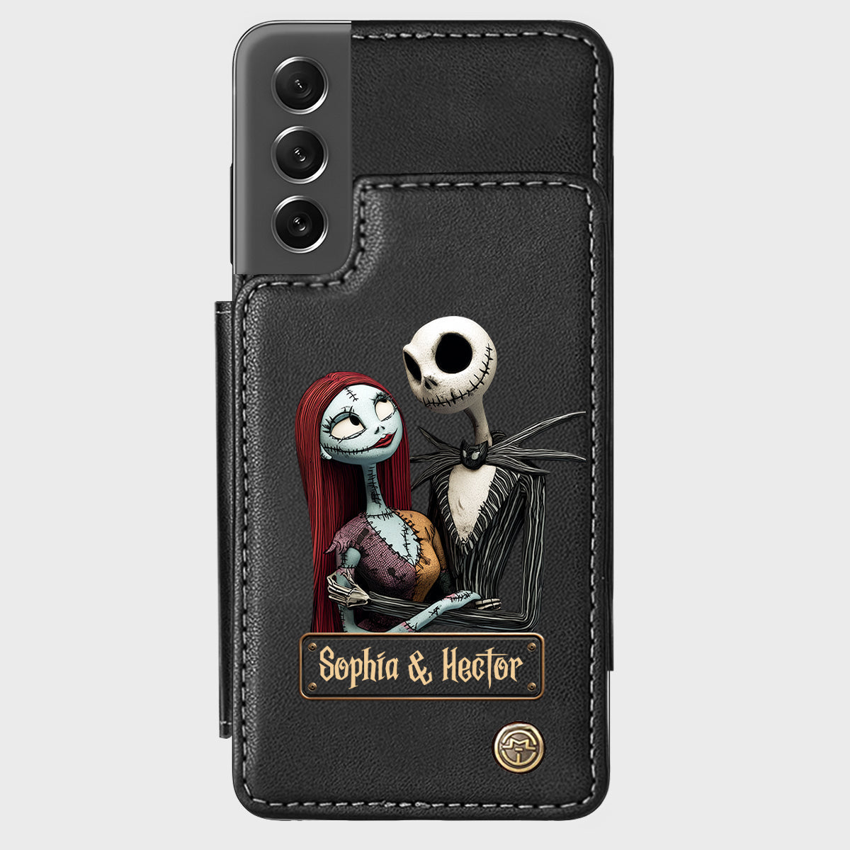 Nightmare Couple - Personalized Nightmare Wallet Phone Case