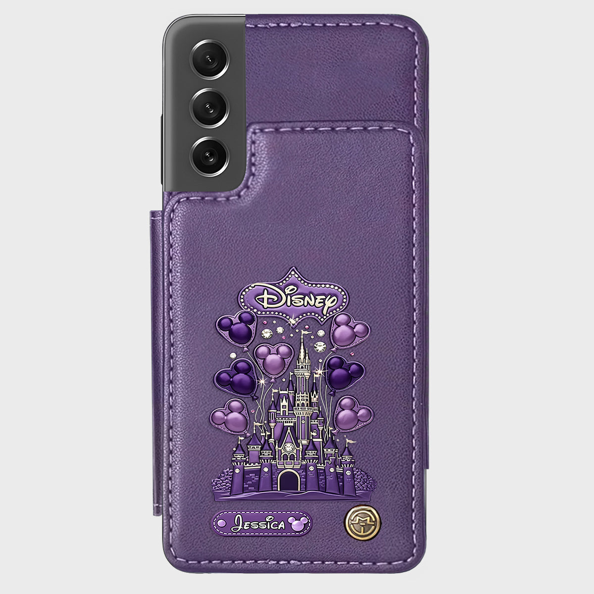 Magical World - Personalized Mouse Wallet Phone Case