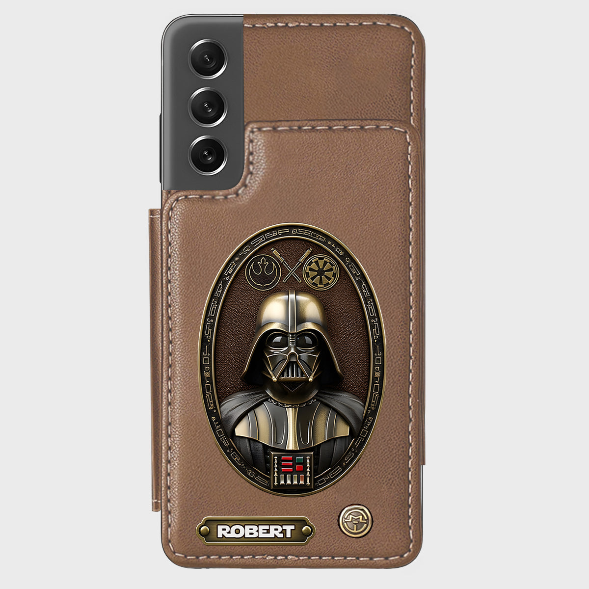 The Force - Personalized The Force Wallet Phone Case